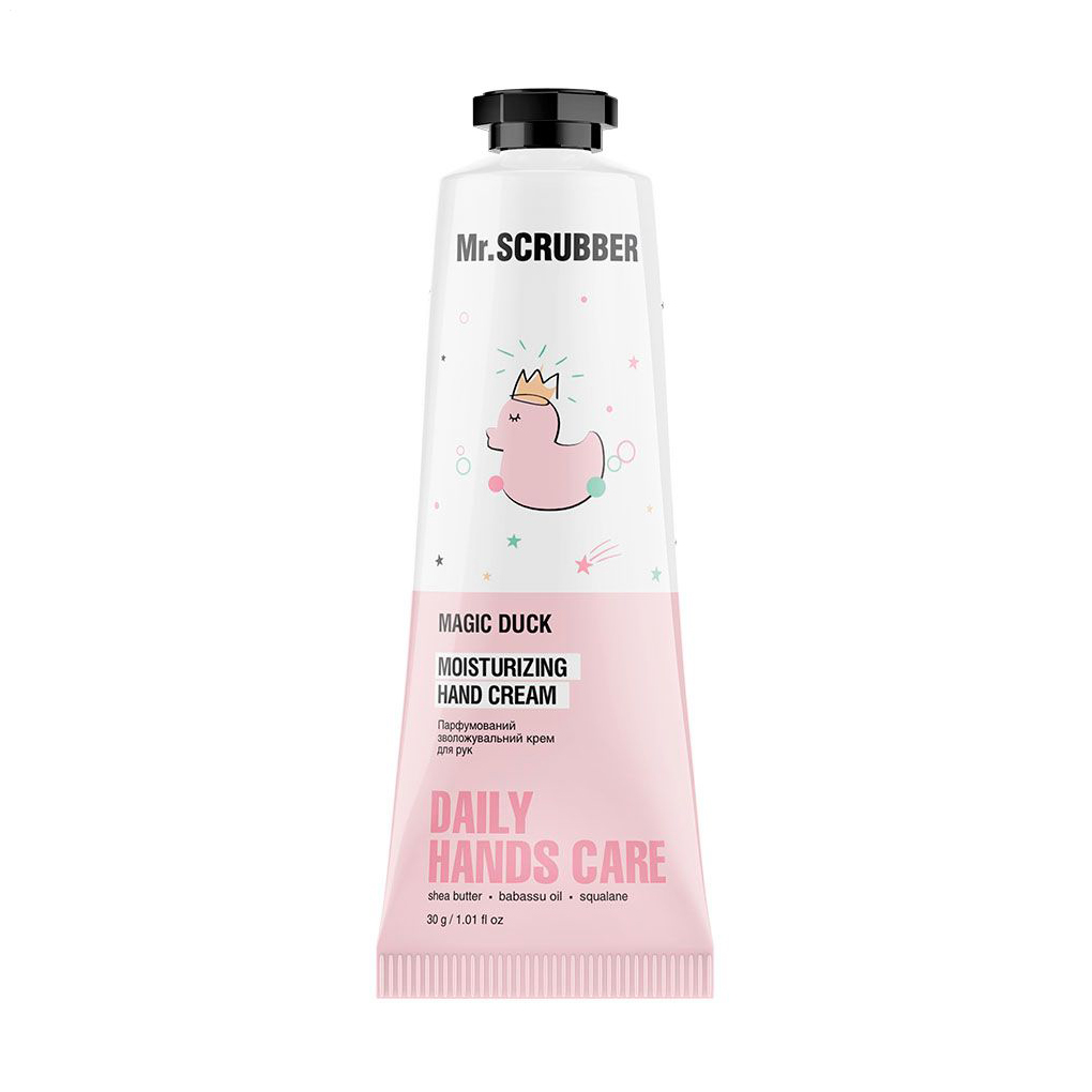 Парфумований зволожувальний крем для рук Mr.Scrubber Daily Hands Care Magic Duck, 30 г